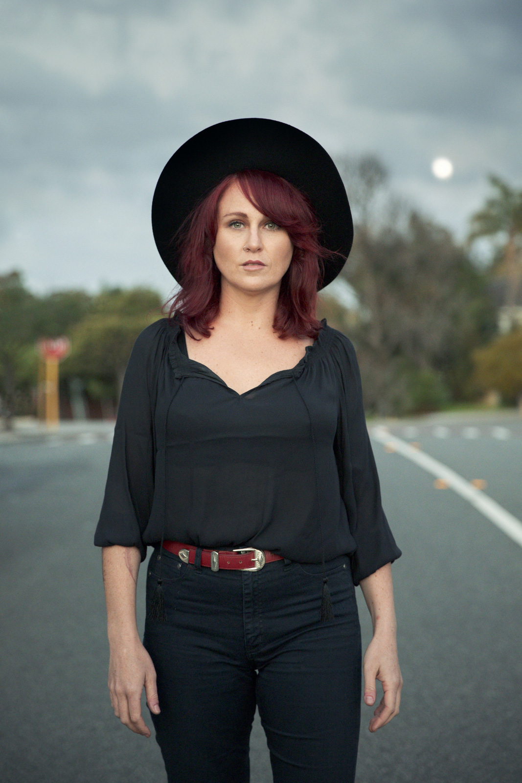 Portrait of Bex Chilcott, who performs as Ruby Boots, 427kb.